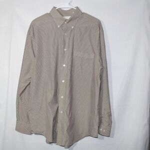 Vintage Turnbury Peached Poplin Button-down Large